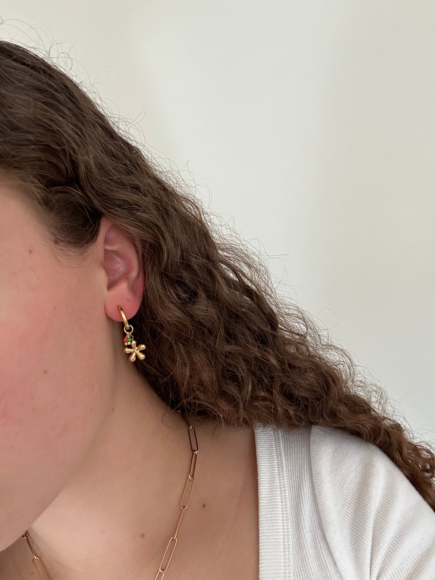 Happy flower oorbellen