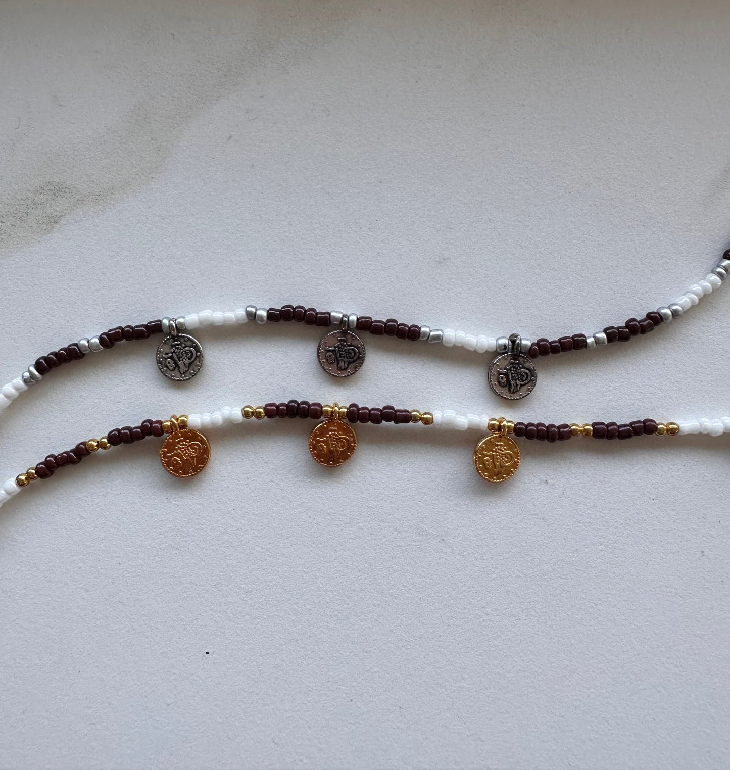 Handmade munt armbandje