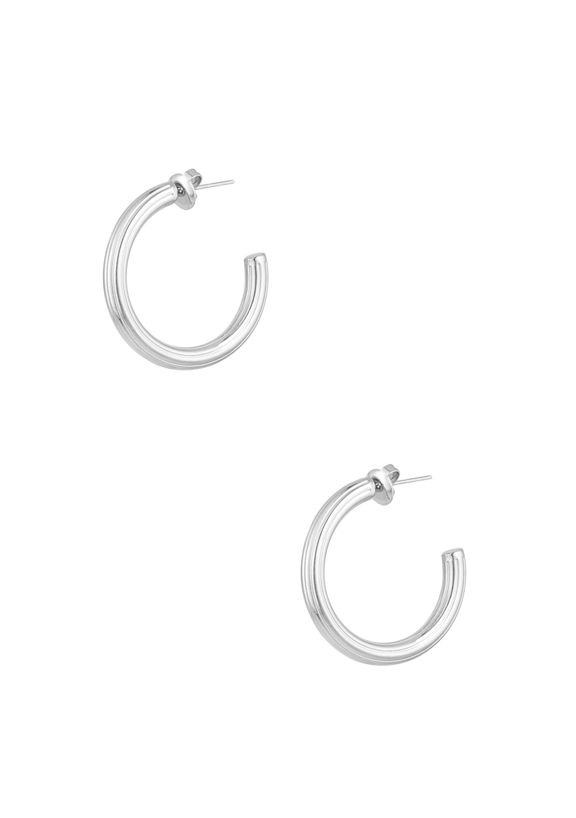 Classic small hoops | zilver
