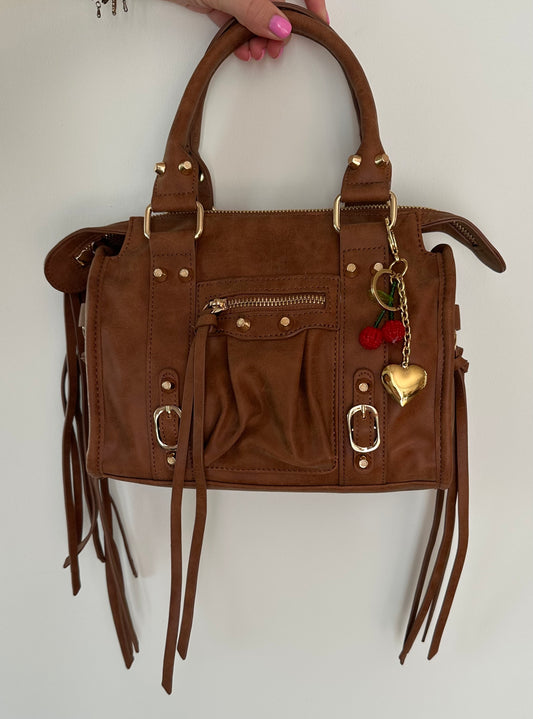 Bag charm cherry