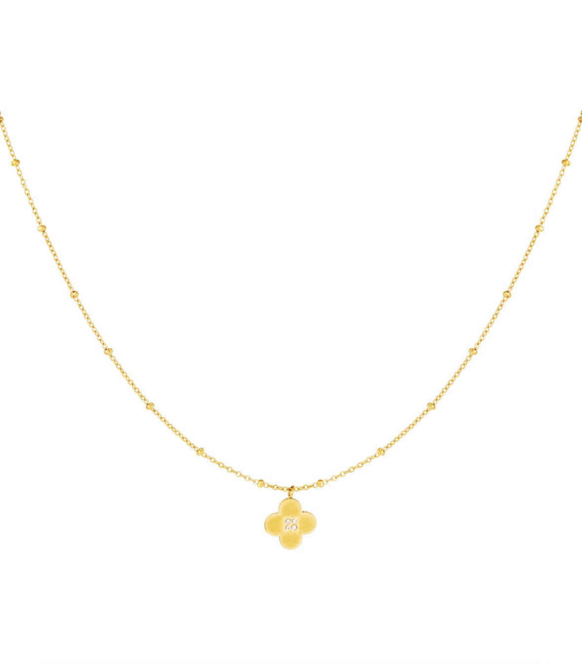 Clover ketting | goud