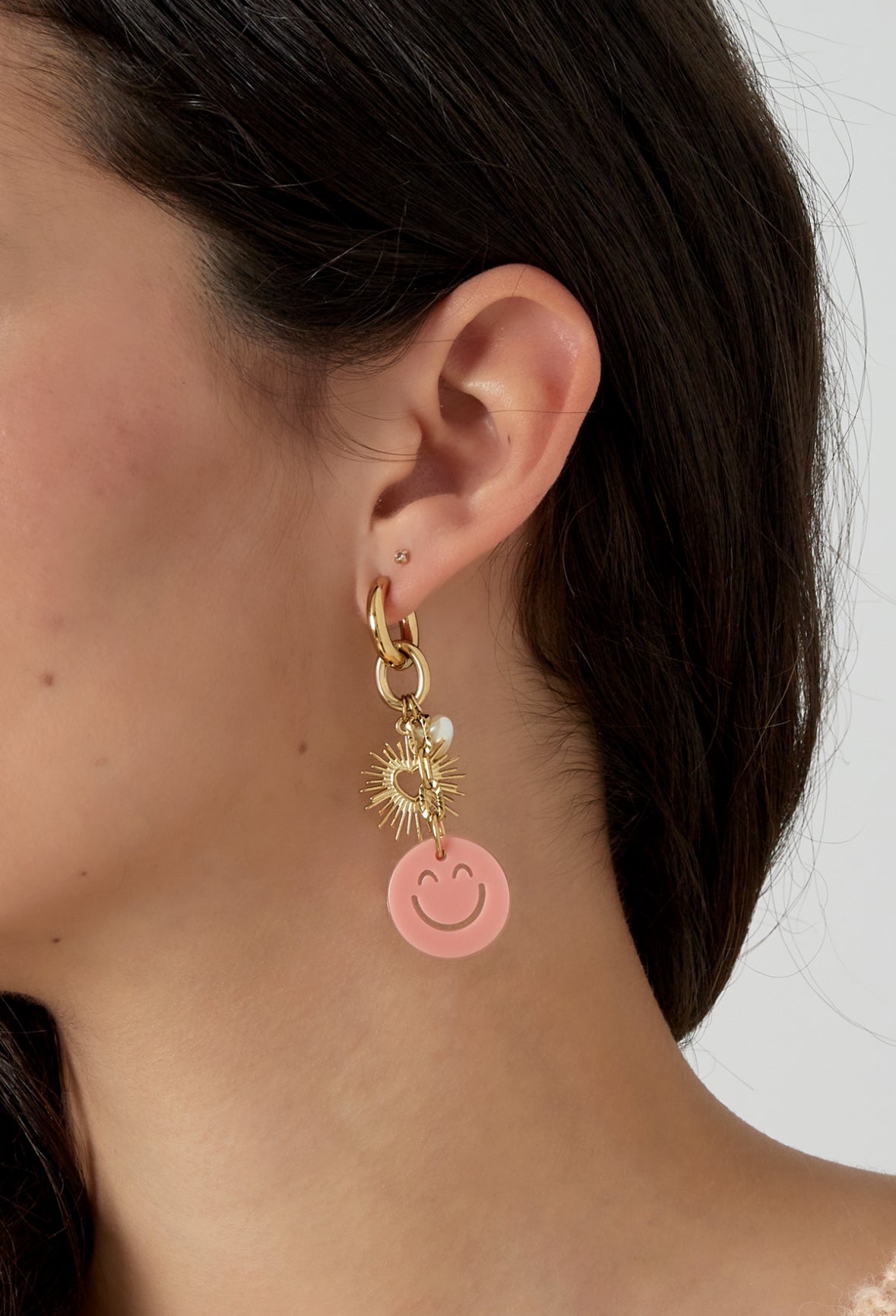 Lucky charm oorbellen