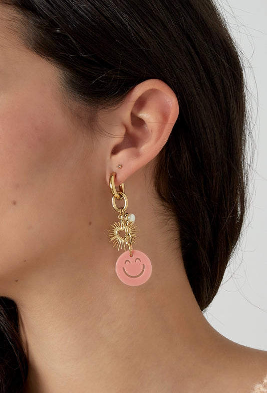 Lucky charm oorbellen