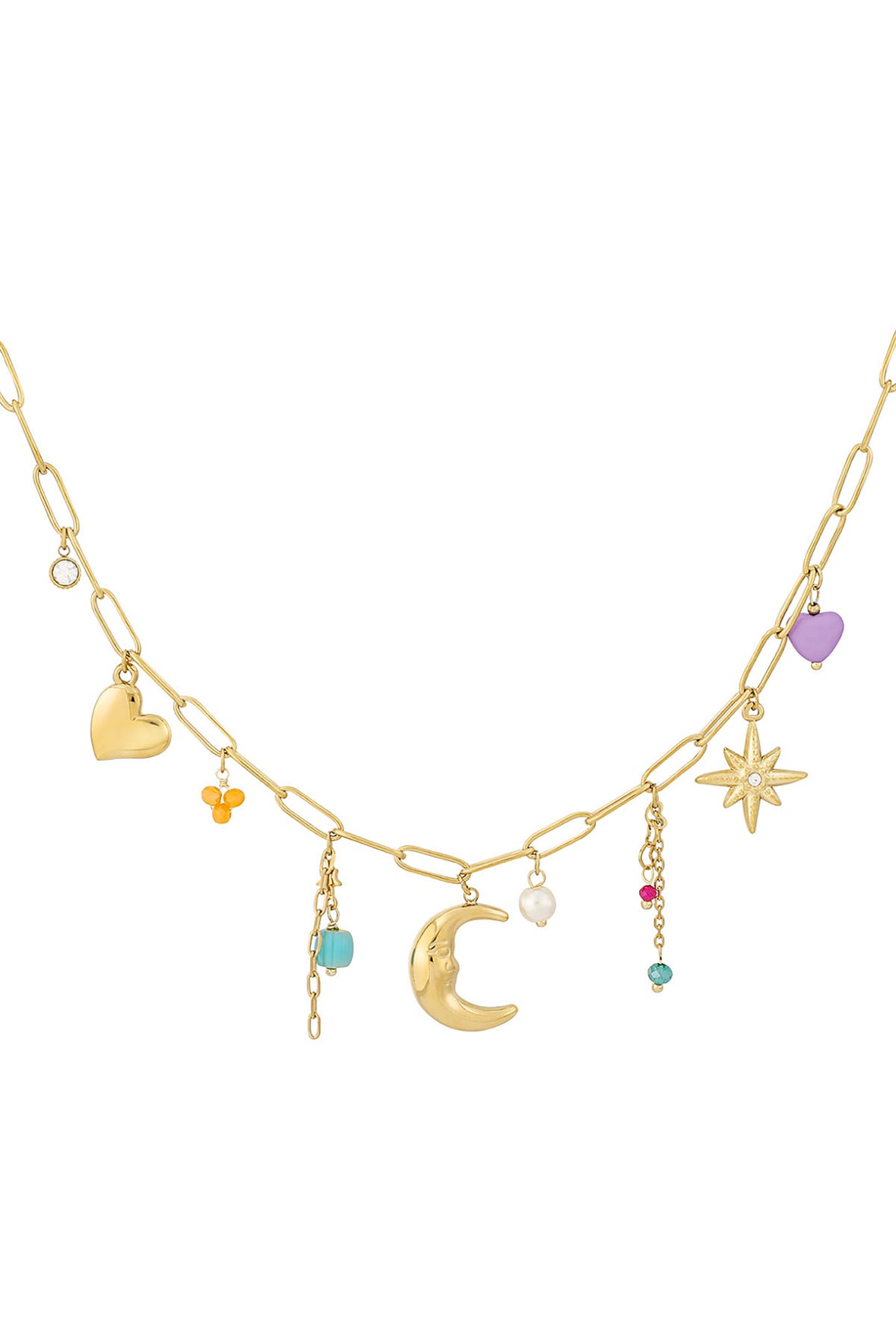 Love you to the moon & back ketting