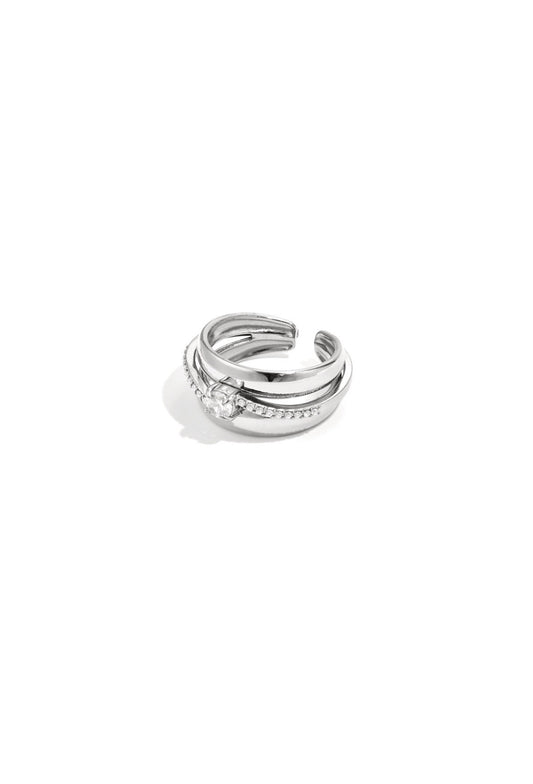 Ring met steentjes