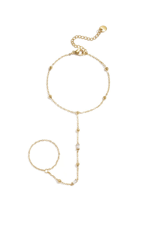 Goddess hand chain