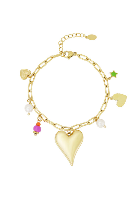 Love charmy armbandje
