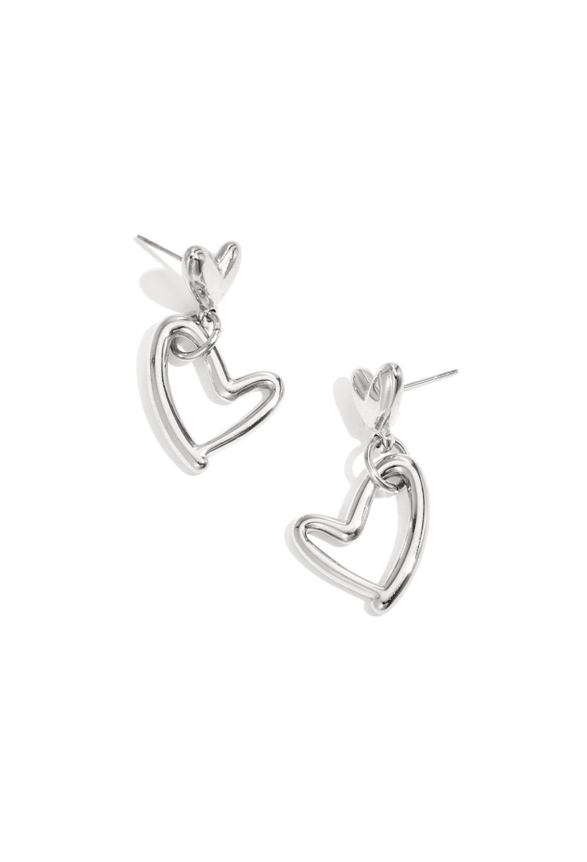 Dripping love oorbellen