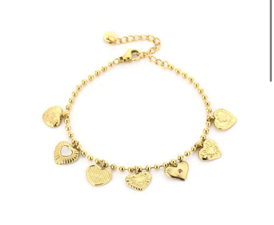 Loving charm armbandje