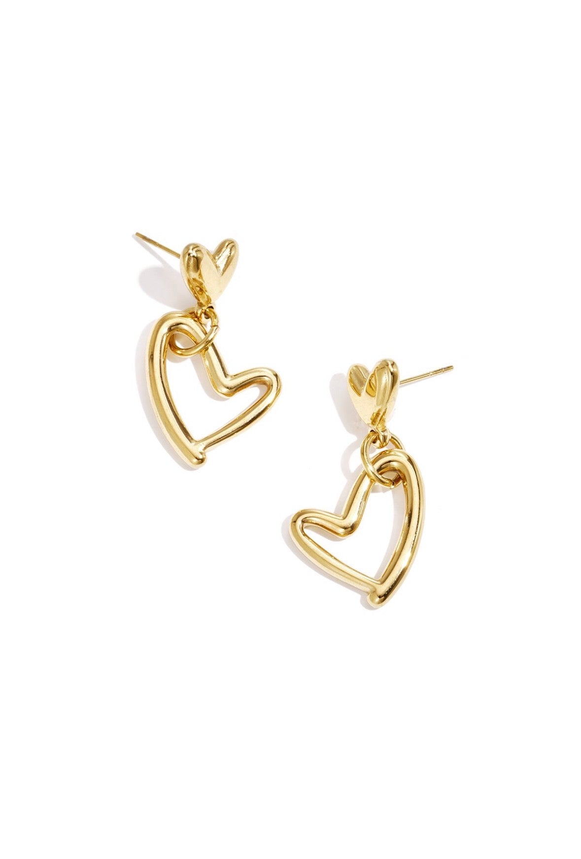 Dripping love oorbellen